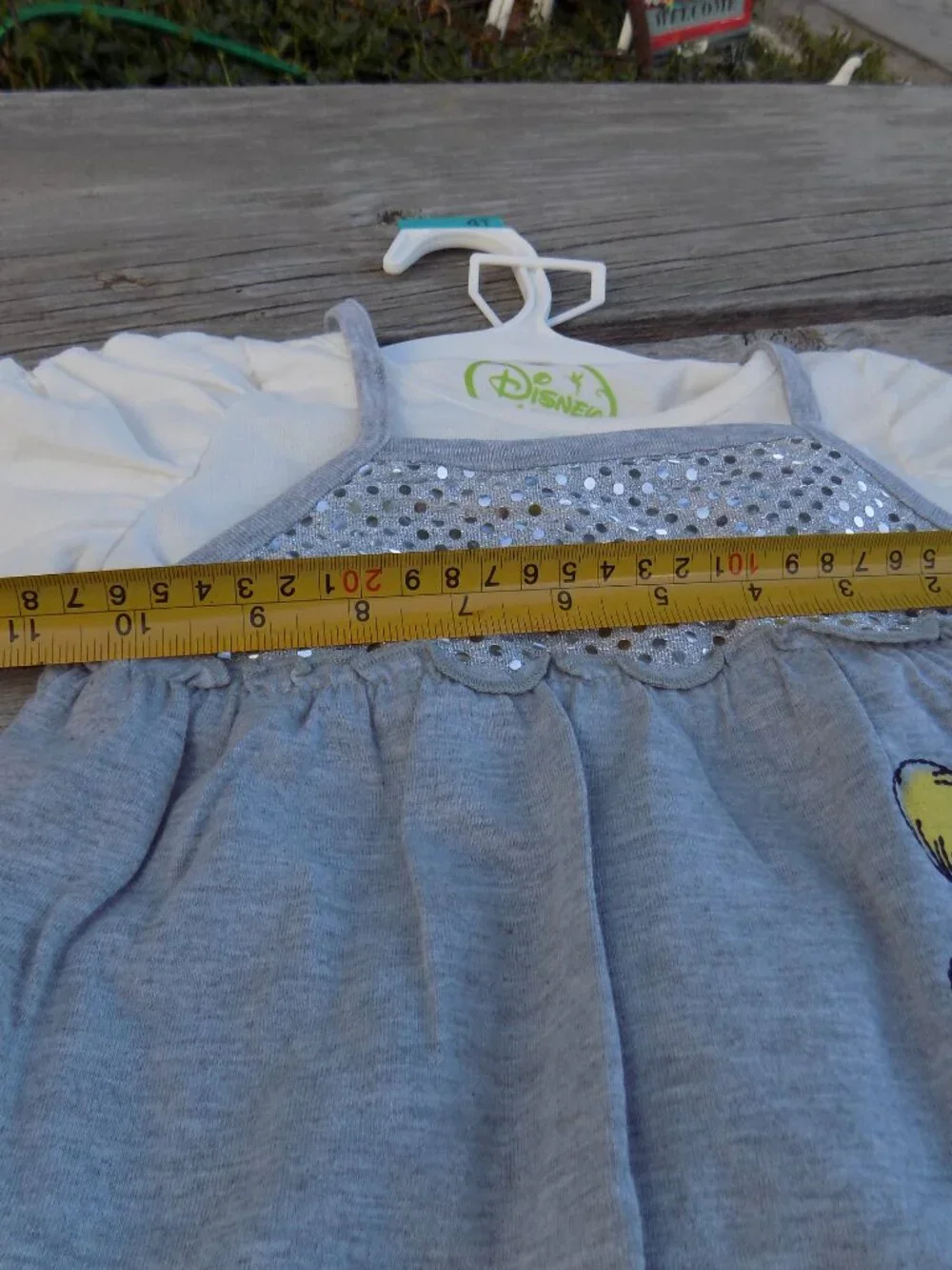 DISNEY fairies clothing line TINKERBELL 3 PC SET NEW SIZE 4